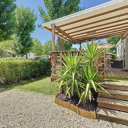 Grand Mobil Home 3Chbr 2Sdb Camping La Carabasse Виас Экстерьер фото